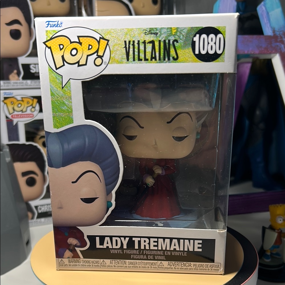 Funko Pop! Villains Lady Tremaine Vinyl Figure #1080